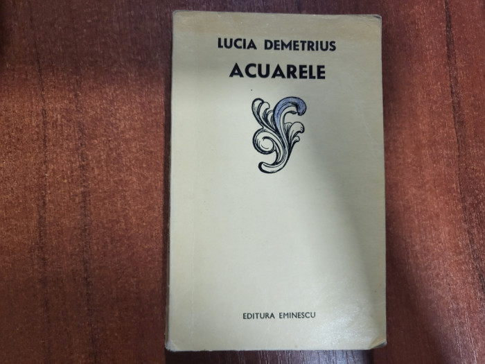 Acuarele de Lucia Demetrius