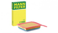 Filtru de aer auto original MANN-FILTER C 3585 pentru CITROEN, FIAT, MITSUBISHI, PEUGEOT, TOYOTA- RESIGILAT