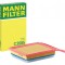 Filtru de aer auto original MANN-FILTER C 3585 pentru CITROEN, FIAT, MITSUBISHI, PEUGEOT, TOYOTA- RESIGILAT