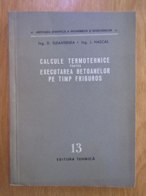 Calcule termotehnice pentru executarea betoanelor pe timp friguros foto