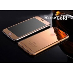 Folie Sticla iPhone 6 iPhone 6s Tuning ROSE GOLD Oglinda Fata+Spate Tempered Glass Ecran Display LCD