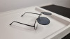 Ochelari de soare Steampunk cu doua randuri de lentile - Rama argintie, Rotunzi, Unisex, Protectie UV 100%