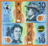 !!! AUSTRALIA - 10 DOLARI 2017 - P 63 - UNC / POLIMER