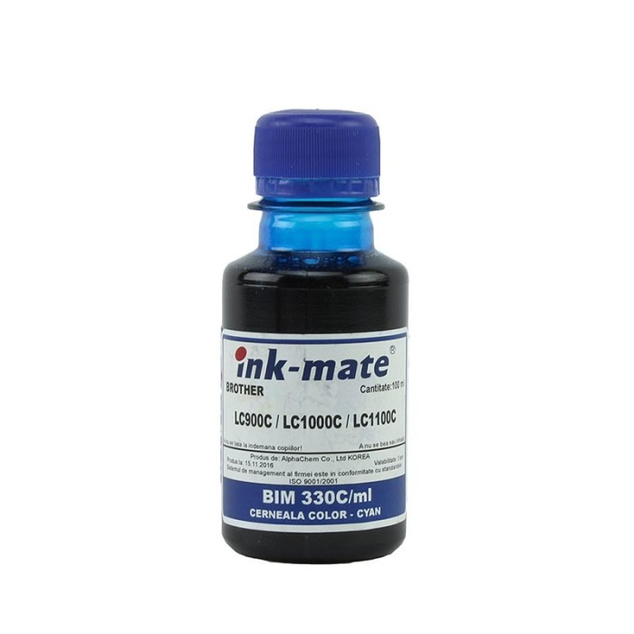 Cerneala refill Cyan Brother - 100 ml