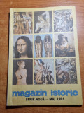 Revista magazin istoric mai 1991