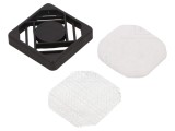 Placă de protecție 60x60mm cu șurub 50mm