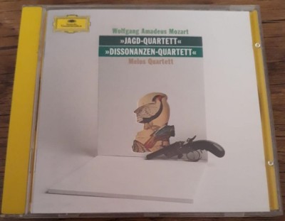 CD Mozart - Melos Quartet &amp;lrm;&amp;ndash; Jagd-Quartett / Dissonanzen - Quartett foto