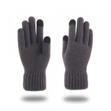 Manusi De Iarna Tactile Unisex Techsuit ST0012, Marime 22cm, Gri