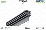 VALEO 574040 SILENCIO CONVENTIONAL SINGLE cauciuc lamela stergator