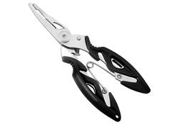 Clește universal de pescuit, metal/plastic, negru, 12.5 cm foto