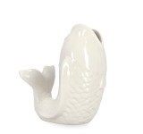 Cumpara ieftin Vaza flori portelan alb Peste 18,5x14x22,5h