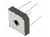 Punte redresoare, 50A, 0,6kV, capsula MBR-25W, DC COMPONENTS - GBPC5006W