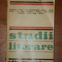 STUDII LITERARE-EMILE FAGUET BUCURESTI 1975