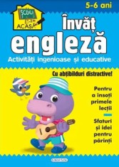 Invat engleza. Activitati ingenioase si educative. 5-6 ani/***