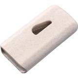 Dispozitiv taiere si depozitare medicamente, flippy, bej, plastic, 8 x 4 x 1.8 cm