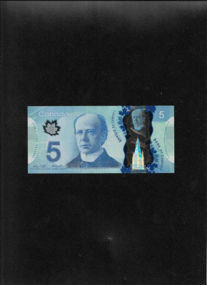 Canada 5 dolari dollars 2013 seria3619277 foto