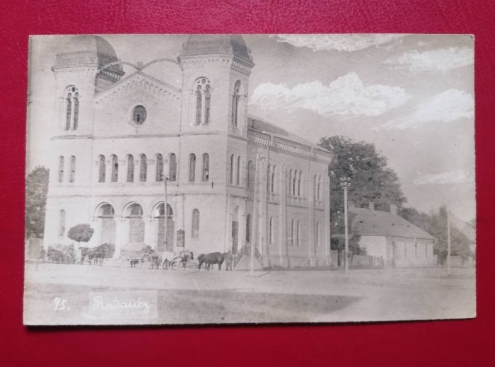 Basarabia Radauti Sinagoga