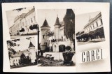 Carei - Vederi - RPR 1962 - tip fotografie, circulata catre Raionul Zalau, 2 timbre intacte, stampile lizibile, Necirculata, Satu Mare