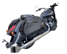 Coburi/Genti moto laterale piele Yamaha/Honda/Kawasaki/Suzuki/etc foto