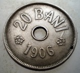 7.267 ROMANIA 20 BANI 1906 J