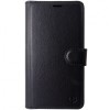 Husa tip carte cu stand Techsuit, aspect piele neagra, pentru Apple iPhone 13 Pro