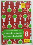 EXERCITII , PROBLEME SI JOCURI DE CHIMIE , CLASA A VIII -A de LUMINITA IRINEL DOCIN ...SILVIA GIRTAN , 2021