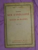 Essai sur l&#039;in&eacute;galit&eacute; des races humaines, Vol. II - Arthur de Gobineau, Ed. 1933, Librairie de Paris - Carte Istorie, Rase Umane