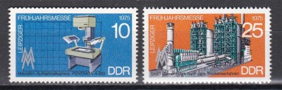 Germania RDG 1975 - T&amp;acirc;rgul de primăvară de la Leipzig, MNH foto