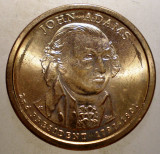 7.342 USA SUA PRESEDINTE JOHN ADAMS 1 DOLLAR 2007 D XF