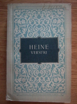 Heinrich Heine - Versuri foto