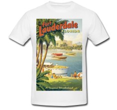 Tricou &amp;quot; Fort Lauderdale, Florida &amp;quot; foto