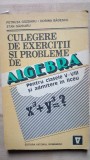 Culegere de exercitii si probleme de algebra- Petruta Gazdaru, Dorina Badescu