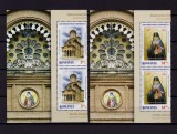 RO 2013 LP 1988 ,&quot; Ziua marcii rom.-300 ani Antim &quot;,pereche V+ manseta ,MNH