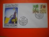 HOPCT PLIC FDC S NR 472 ANIVERSARE 10 ANI POSTA ONU 1989 ONU NATIUNILE UNITE-BIROUL GENEVA ELVETIA