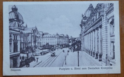 Bucuresti , Centrul , Primul razboi , editata de nemti foto