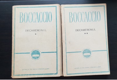 DECAMERONUL (2 vol.) - Giovanni Boccaccio foto