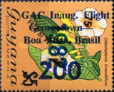 Guyana 1982 - Supratipar GAC Inaugural Flight, neuzat