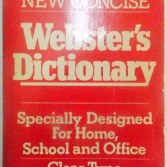 NEW CONCISE WEBSTER' S DICTIONARY de EDWARD N. TEALL , 1984