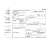 Foaie Parcurs Persoane BiroCO Neinseriata A4 100 File/Bloc