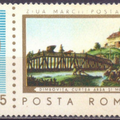 ROMANIA 1968 ZIUA MARCII POSTALE ROMANESTI Serie 1 val. LP.685 MNH**