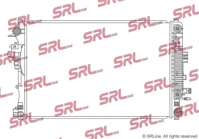 Radiator Opel Insignia 17-, motor: 1.6 Cdti, 660x438x26, SRLine, Aluminiu/ Plastic brazat, 84208067 foto