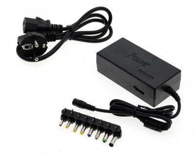 Incarcator Universal Laptop 12v-24v 120W alimentare priza 9 conectori foto