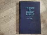 Deskbook of correct english -Michael West,P.F.Kimber
