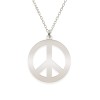 Peace - Colier personalizat semnul pacii din argint 925