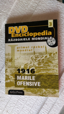 DVD PRIMUL RAZBOI MONDIAL 1916 MARILE OFENSIVE foto