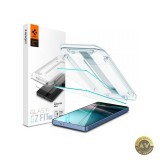 Folie de protectie Ecran Spigen EZ FIT pentru Samsung Galaxy S25 Ultra S938 Sticla Securizata Full Glue Set 2 bucati AGL09082
