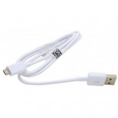 Cablu de date Samsung ECB-DU4AWE USB la MicroUSB 1m, alb Original