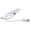 Cablu de date Samsung ECB-DU4AWE USB la MicroUSB 1m, alb Original