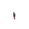 Cablu cu conector TAKSI RP PAS 8MM 18AWG (+ dezizolat) negru, Generic