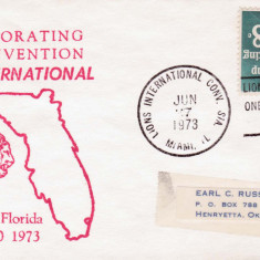 Plic LIONS CLUB,Miami Beach, Florida, S.U.A., 27-30 Iunie 1973